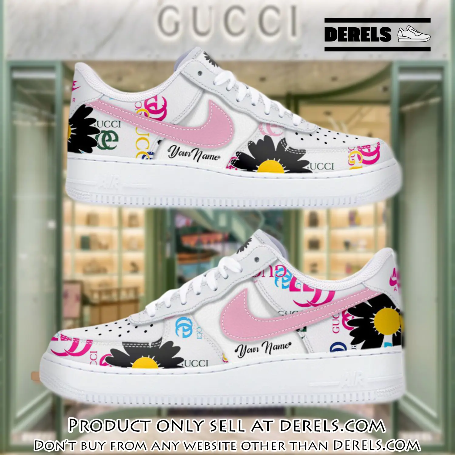 Personalized gucci luxury air force 1 sneakers limited af1 shoes oaf1011 dr0842545